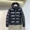 Designer-Daunenpufferjacke Matter Classic Winter France Marke Männer und Frauen Paare Abnehmbare Kapuze Dicke Mäntel Warme Windjacke Moncker Jacken