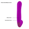 Vibradores NXY FLXUR 10 Velocidades Dildo Para Mulheres Strapon Sex Toys Varinha Anal G-spot Clitoris Plug Vibrator Products USB Rechargeable 0407