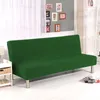 solid color folding sofa bed cover sofa covers spandex stretch elastic material double seat cover slipcovers for living room 220513
