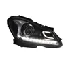 Auto Car Head Light Parts For W204 C200 C300 C Style Modified LED Xenon Lamps Headlights Daytime Running Lights