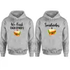 Women's Hoodies & Sweatshirts We Finish Each Others Sandwiches Couple Clothes His And Hers Sweatshirt Family Shirts Friends Winter TopsWomen