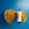 Party Decoration Adults Pography Props Lady Po Deformable Gold Feather Angel Wing Model Shoot Accessories For Studio TypeParty