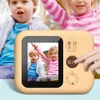 Kids Toys Instant Print Camera Mini Digital Camera With HD Video Recording Dual Lens Thermal Photo Paper Birthday Gift Boys Girls