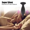 OLO Dildo anale Vibratore Vibrante Butt Plugs Telecomando senza fili Stimolatore punto G 3 Dimensioni 10 Frequenze Massaggio prostatico