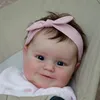 50CM Reborn Baby Doll born Girl Baby Lifelike Real Soft Touch Maddie with HandRooted Hair High Quality Handmade Art Doll 220707