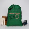 2023 sacs cadeaux de noël grand sac en toile lourde sac de père noël cordon avec rennes expédition maritime gg0711