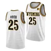 Thr Wyoming NCAA College Basketball Jersey Graham Ike Hunter Maldonado Drake Jeffries Brendan Wenzel Jeremiah Oden Xavier DuSell Noah Reynolds