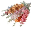 Une fausse fleur affecte Delphinium (2 tiges / pièce) 32 "Longueur Simulation Horaire pour le mariage Fleurs artificielles décoratives de mariage