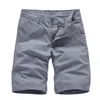 Solid Color Mens Shorts Short Pants Summer Breeches Cotton Casual Capris Fashion Trousers Luxury Sweatpants For Men