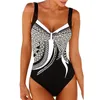 Swimsuits Swimming Suit For Women Bodysuit Women Female Swimwear Bath Clothing Beach Wear With Pad Wire Free Print 220505