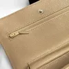 5amini Designer Umhängetasche für Frauen Mode Crossbody Taschen Klassische Kettenklappe Cross Body Geldbörsen Luxus echtes Leder Frau Abend