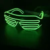 100 stücke Led Party Gläser EL Draht Fluoreszierende Flash Glas Mit Fenster Halloween WEIHNACHTEN Geburtstag Bar Dekorative Leuchtende Glas SN3723