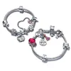 Women S925 Silver Charm Bracelets Design Design Jewerly Snake Chain Fit Beads for Lady Diy Fazendo com MUCO ORIGINAL