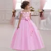 Mädchen Kleider Weihnachten Kinder Prinzessin Kleid Für Mädchen Blume Ballkleid Baby Kleidung Elegante Party Hochzeit Kostüme Kinder KleidungMädchen