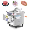 220V Electric Manual Dual-use Meat Cutter Machine Pull-out Blade Shred Slicer Dicing Machine Commercial Meat Slicer Machine