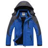 男性冬のパーカー風の濃厚な暖かいフリースジャケットコートメンズオータムアウトウェアファッションアウトドアフード付きカジュアルパーカー220816