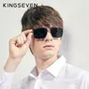 KINGSEVEN Men's Glasses Structure Design Temples Sunglasses Brand Polarized Women Stainless steel Material Gafas D Sol 220511