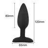 Elementy masażu wtyczka do tyłka elektryczna anus anus rozszerzający prostata masażer silikonowe zabawki zabawki seksualne dla mężczyzn Women304S4809549
