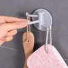 Rotary Hooks Triple Hook Strong Viscose Towel Hanger Bathroom Wall Rack Perforation-Free Non-Trace Hook