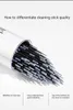 Strip-Form-Baumwoll-Tupfer 100pcs Einweg-Mikrobrillen für Wimpern-Erweiterung Makeup Mascara-Applikator Einzelne Wimpern Entfernen von Tattoo-Schönheit 007