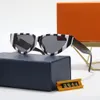 Luxuriöse V-förmige Designer-Sonnenbrille, modische Katzenbrille, Damen-Sonnenbrille, 4 Farben erhältlich