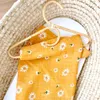 Bébé Mousseline Swaddle Wraps Couvertures Nouveau-né Bambou Coton Emmaillotage Solide Imprimé Fleurs Animaux Serviettes De Bain Infant Robes Literie Couette Poussette Couverture BB8034