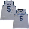 كرة السلة NCAA College Villanova Wildcats 1 Scottie Reynolds Jersey 4 Darrun Hilliard 5 Phil Booth 15 Ryan Arcidiacono 33 Dante Cunningham Kris Jenkins Final Four