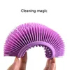 Siliconen Body Brush Baby Douche Spons Droge Massager Badhanddoek voor Body Bast Siliconen Body Scrubber Back Scrubber