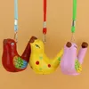 Keramik Wasser Vogel Pfeife beschmutzte Warbler Song Chirps Dekoration für Kinder Kinder Geschenke Partei Favor BBB15117