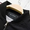 2022 Hombres de la chaqueta de béisbol Sport Bomber S Streetwear Spring Otoño Corionado Color sólido Ropa de ropa exterior J220716
