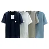 Designer Mens T-shirts luxus frauen sommer trend marke reine baumwolle t-shirt atmungsaktiv kurzärmelig revers top