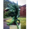 Garden Decorations Piranha Flower Movie Prop Yard Resin ornamenten Little Shop of Horrors Halloween Decoration HR