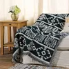 Одеяла геометрический диван бросить одеяло скандинавски