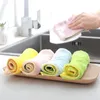 1Pcs PolyesterNylon Cleaning Towel Antigrease Cleaning Cloth Multifunction Home Washing Dish Kitchen Supplies Wiping Rags 220727