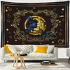 Gobeliny Tree of Life Tobestry Księżyc Hippie Wiszący Dekor Home Decor Poliester Table Cover Night Tobestrytapestries TapeStriestapestries