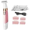 rasoio da donna lavabile rasoio viso da donna corpo da donna macchina da barba femminile bikini trimmer gamba rasoio elettrico per donna Face Razor216086662