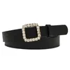 Belts Fashion Rhinestone ingelegde vierkante gesp vrouwen Decoratieve windjurk All-match jeugdstudent BS1027BELTS Fred22