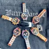 2022 Ny high end lyx 3A Men's Mechanical Watch Six Hands Calendar Waterproof 904l Steel Band Quartz Watch