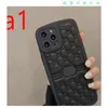 Luxury Leather Embonsed Design High-End Phone Case för iPhone 15 15Pro 15Promax 14 14Promax 14pro 13pro Max 13 12Pro 12 11Promax 11 Lens Protection Full Cover