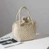 Sacs à provisions Casual Cordon De Paille Panier Pour Femmes Bohême Tissé Rotin Sac À Main Boho Shopper Épaule Voyage Plage 220412