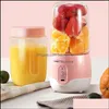 Autre Cuisine Salle À Manger Bar Maison Jardin Mini Blender Coupe Presse-agrumes Électrique Portable Usb Blenders Pressage Sans Fil Jus De Charge Manuelle Par Se