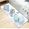 Personlized Custom Doormat Antislip Backing Gedruckt Ihr Design Bild Po Suede Flanellboden für Bath Wohnzimmer 220607