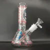 8 inch rood rokende aap gorilla glazen beker bong waterpijp waterleiding dab rig percolator glas