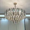 Full Crystal Light Luxury Woonkamer Kroonluchter Simple Post-Moderne Sfeer Eetkamer Slaapkamer Lamp WL