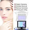 Hot Selling Hydro Peel 14 in 1 Multi-Functional Microdermabrasion Auqa Water Deep Cleaning RF Face Lift Skin care face Spa machine Tightening Beauty salon equipment