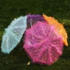 Paraguas de encaje de 56cm x 58cm, sombrilla artesanal, decoración de boda, accesorios de pografía para niños, 220707