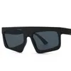 Sonnenbrille mode luxus unregelmäßige quadratische frauen vintage übergroße gläser große steigung sonne uv400 schwarze shades dame
