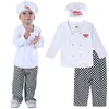 Pyjamas Baby Koch Kostüm Set Kleinkind Halloween Kostüm Outfit Kleinkind Cospla 220823