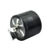 Tobacco Grinder 50mm 4 Layers Zicn Alloy Hand Crank Tobacco Grinders Metal for Herbs Herbal Towel Smoking Accessories