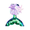 Nieuwe lovertjes Hairgrips For Women Cartoon Mermaid Staart Starfish Shell Hair Clips Cute Multicolor Hairspins Fashion Hair Accessoires Groothandel 1 66XT